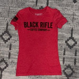 Black Rifle Coffee Company Vintage Logo Ladies T-Shirt Size Small